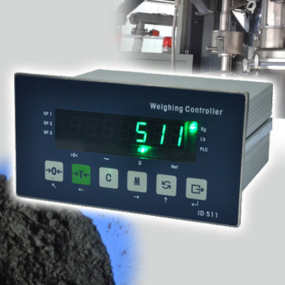 ID511 weighing controller-battery formulation system